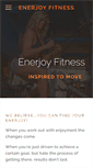 Mobile Screenshot of enerjoyfitness.com